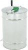 Tangential 2-frame honey extractor Ø420 mm, frame: 2/4 DB, manual (top drive), without legs – SAXO
